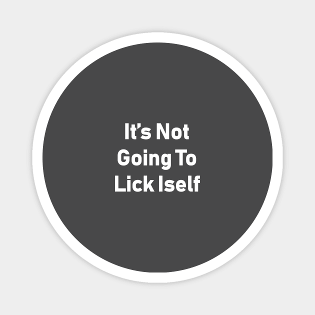 It's Not Going To Lick Itself Magnet by Souna's Store